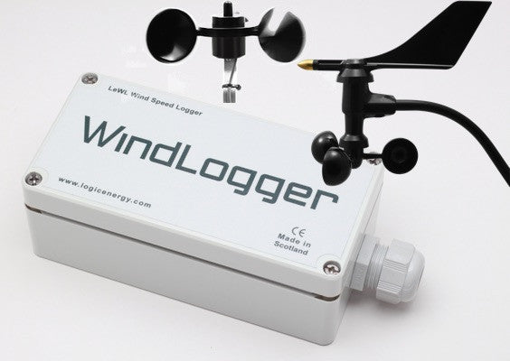 WindLogger with 2 anemometers & wind vane